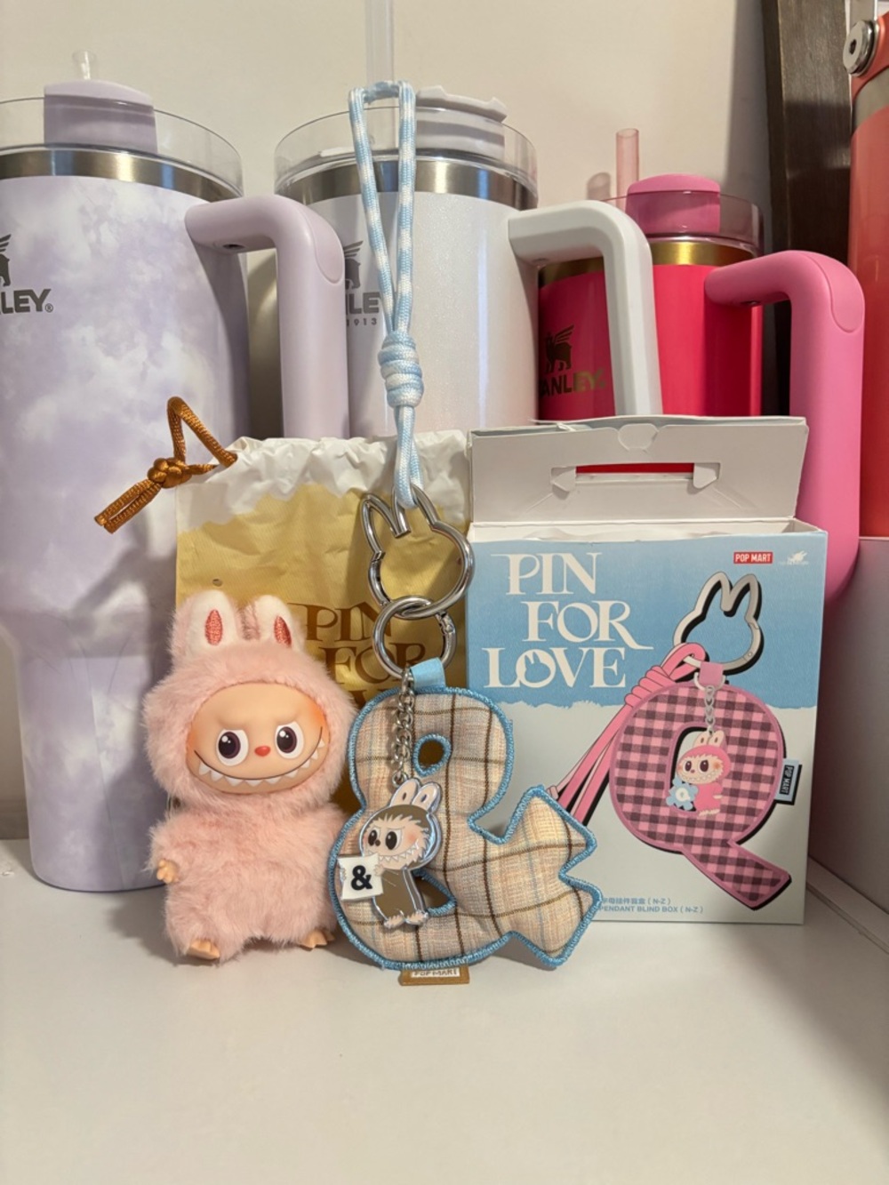 POPMART Pin for Love Labubu - G + Pin for Love - &